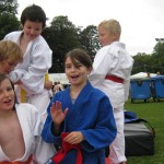 Friary Judo Club at the Whittington Fair, Lichfield