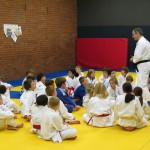 Neil Adams visits the Friary Judo Club in Lichfield